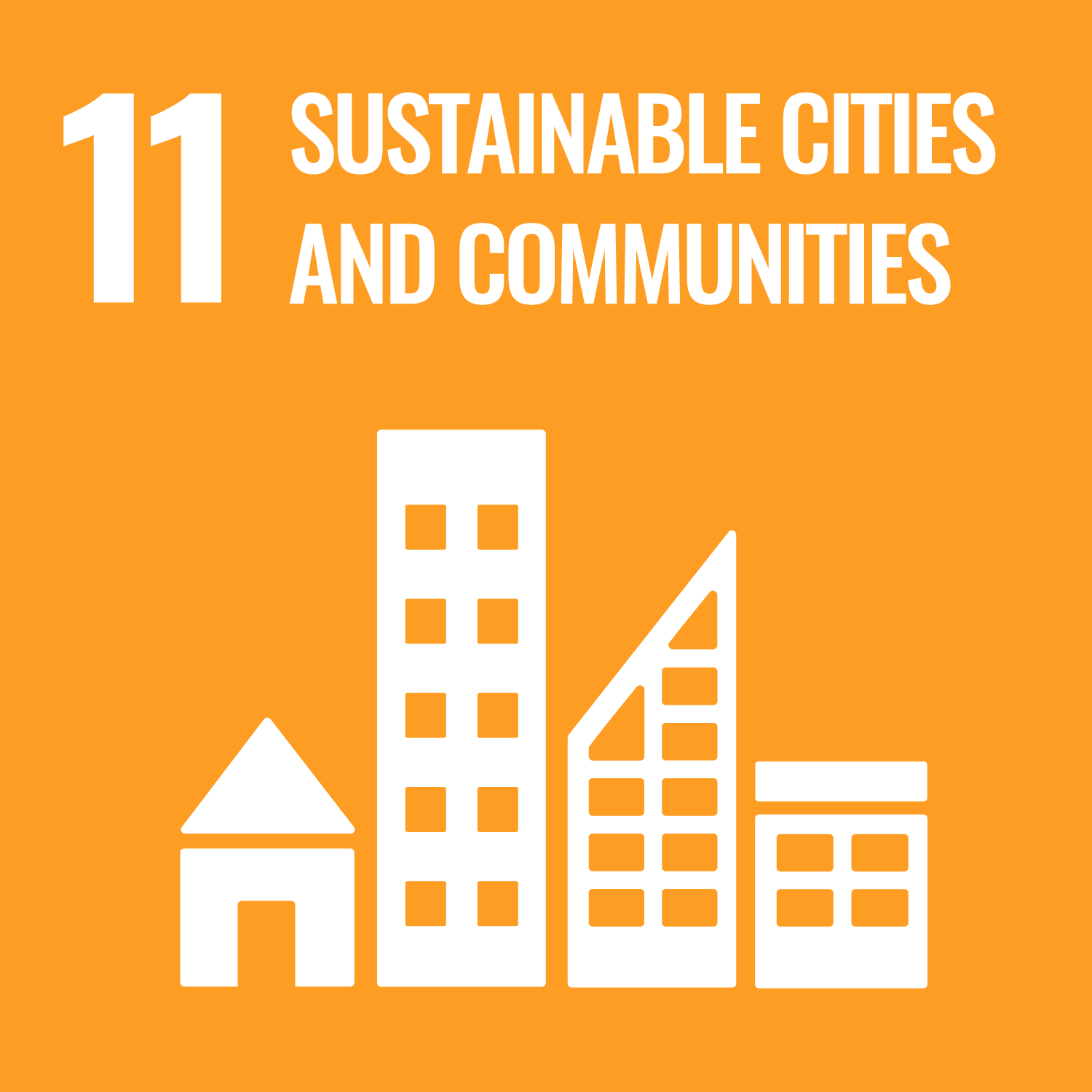 SDG 11 Sustainable Cities and Communities icon